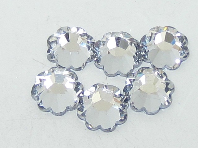 72 pcs. 20ss FLOWER CRYSTAL HOTFIX European Rhinestones